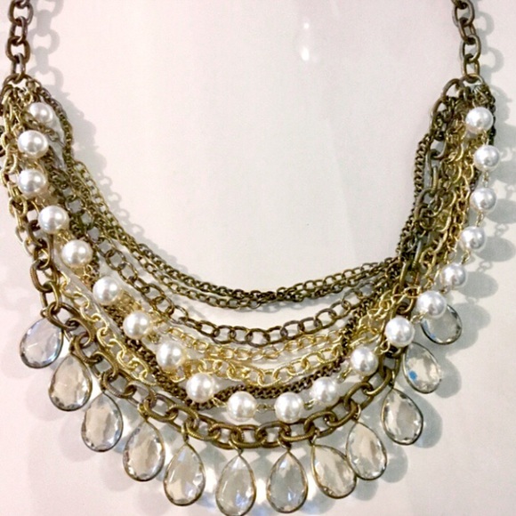 💎 Layered Pearl Necklace - Picture 2 of 5